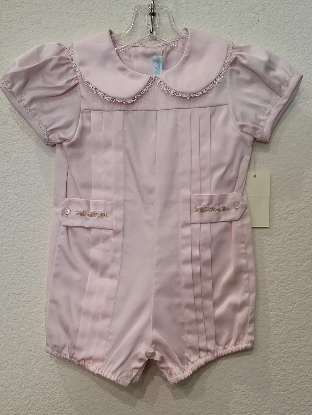 Mela Wilson Peter Pan Collar Romper Size 6M
